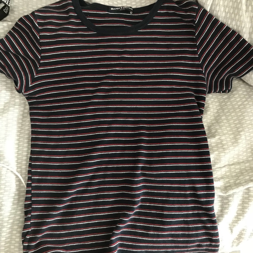 Brandy Melville Striped Tee